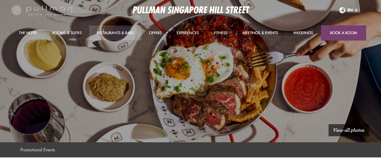 Madison's @ Pullman Hill Street Singapore