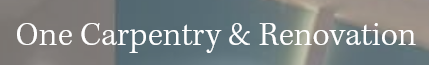 One Carpentry & Renovation.logo