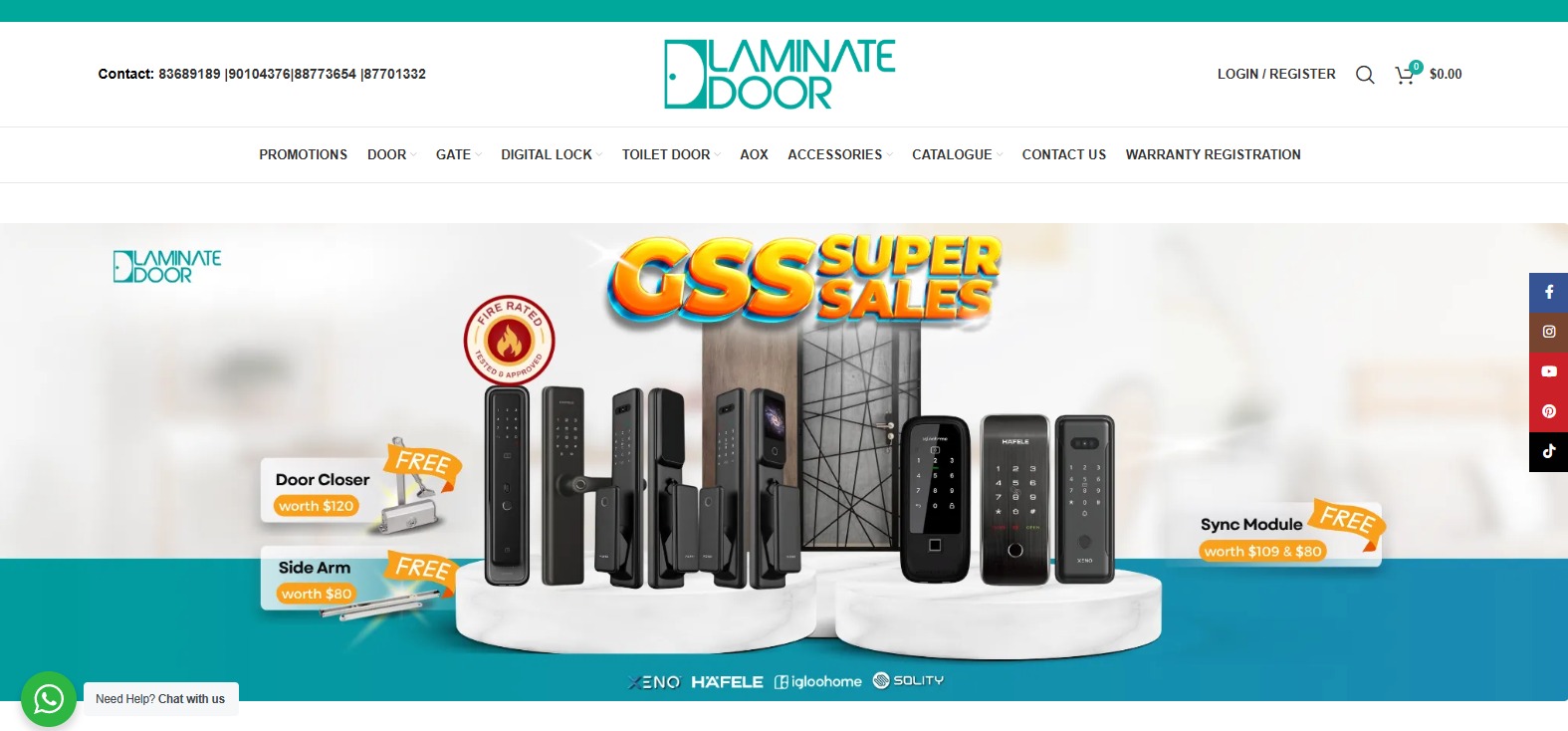 Laminate-Door