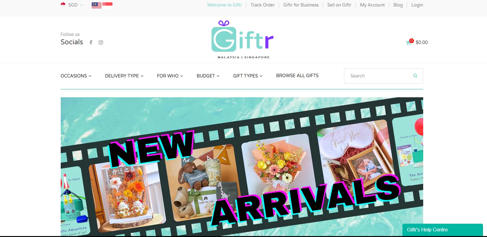 Giftr Singapore