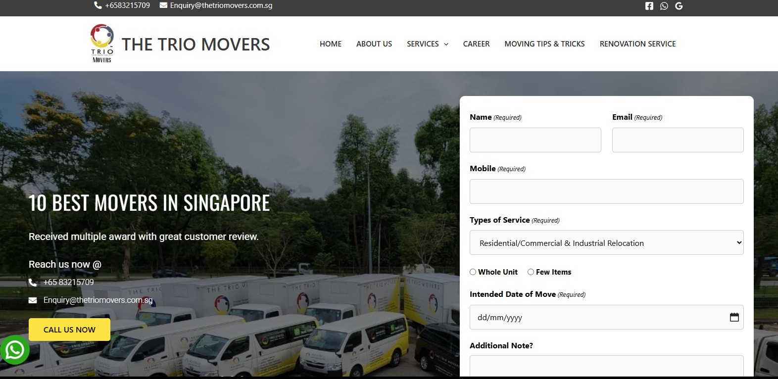 The Trio Movers