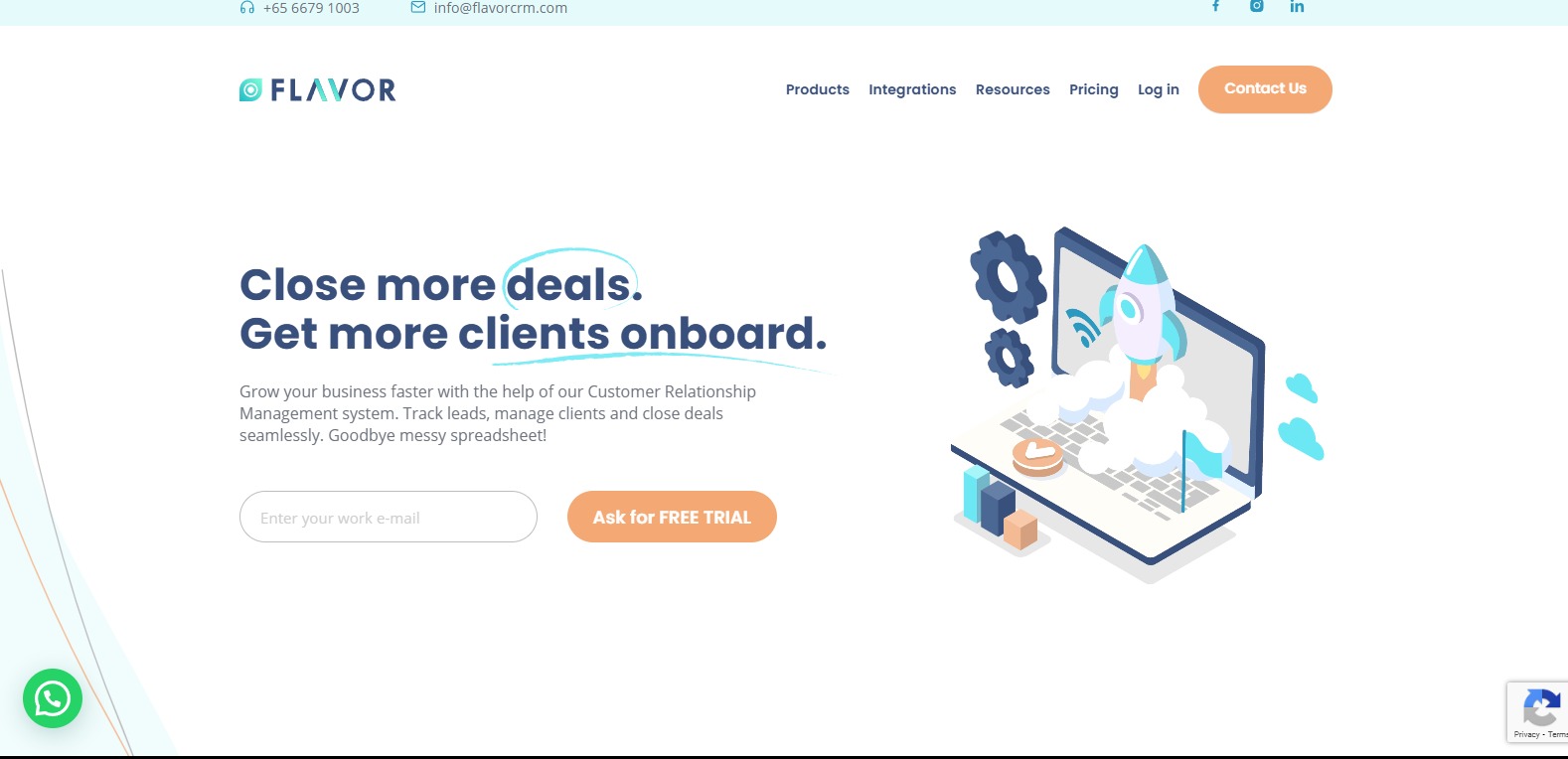 Flavor CRM