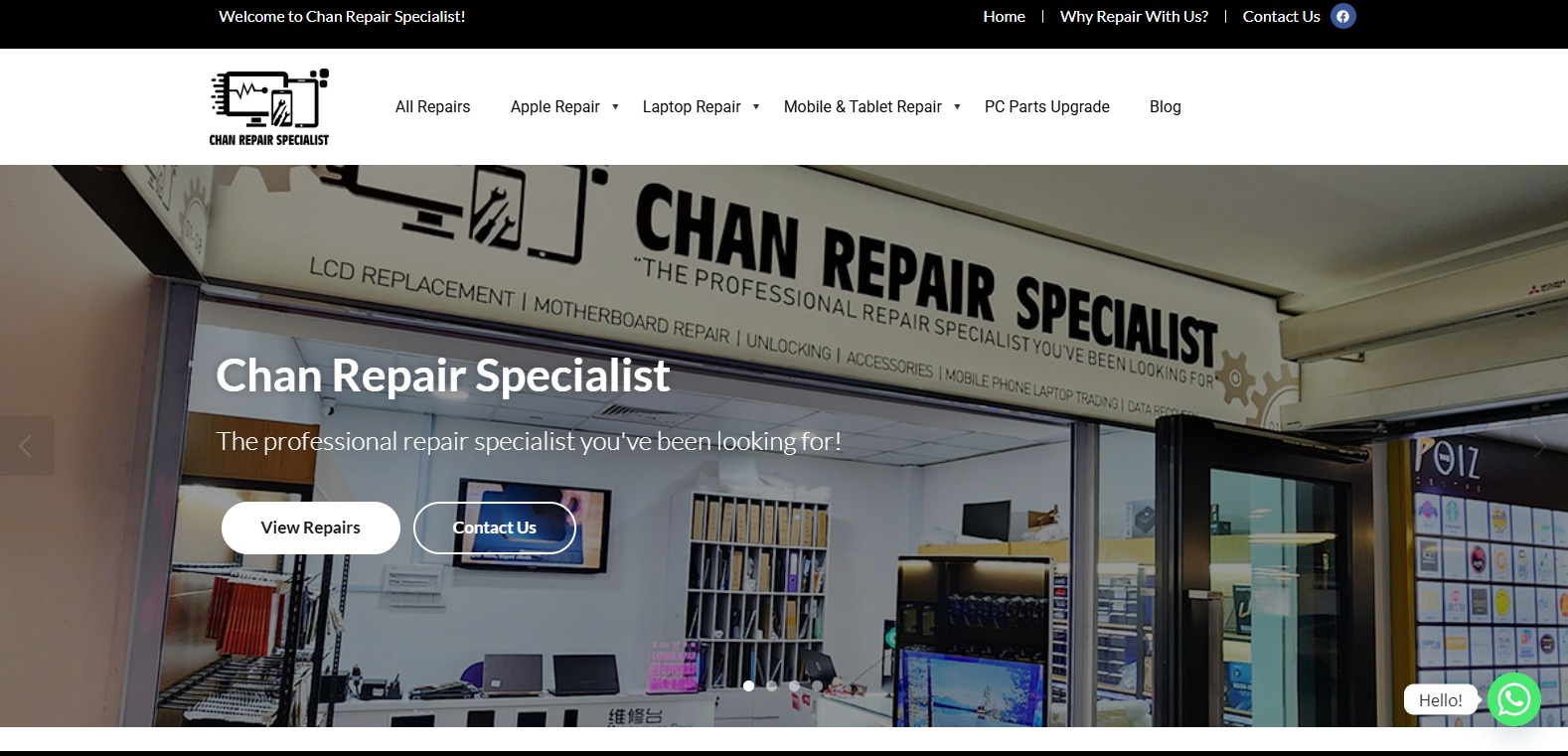 Chan Repair Specialist