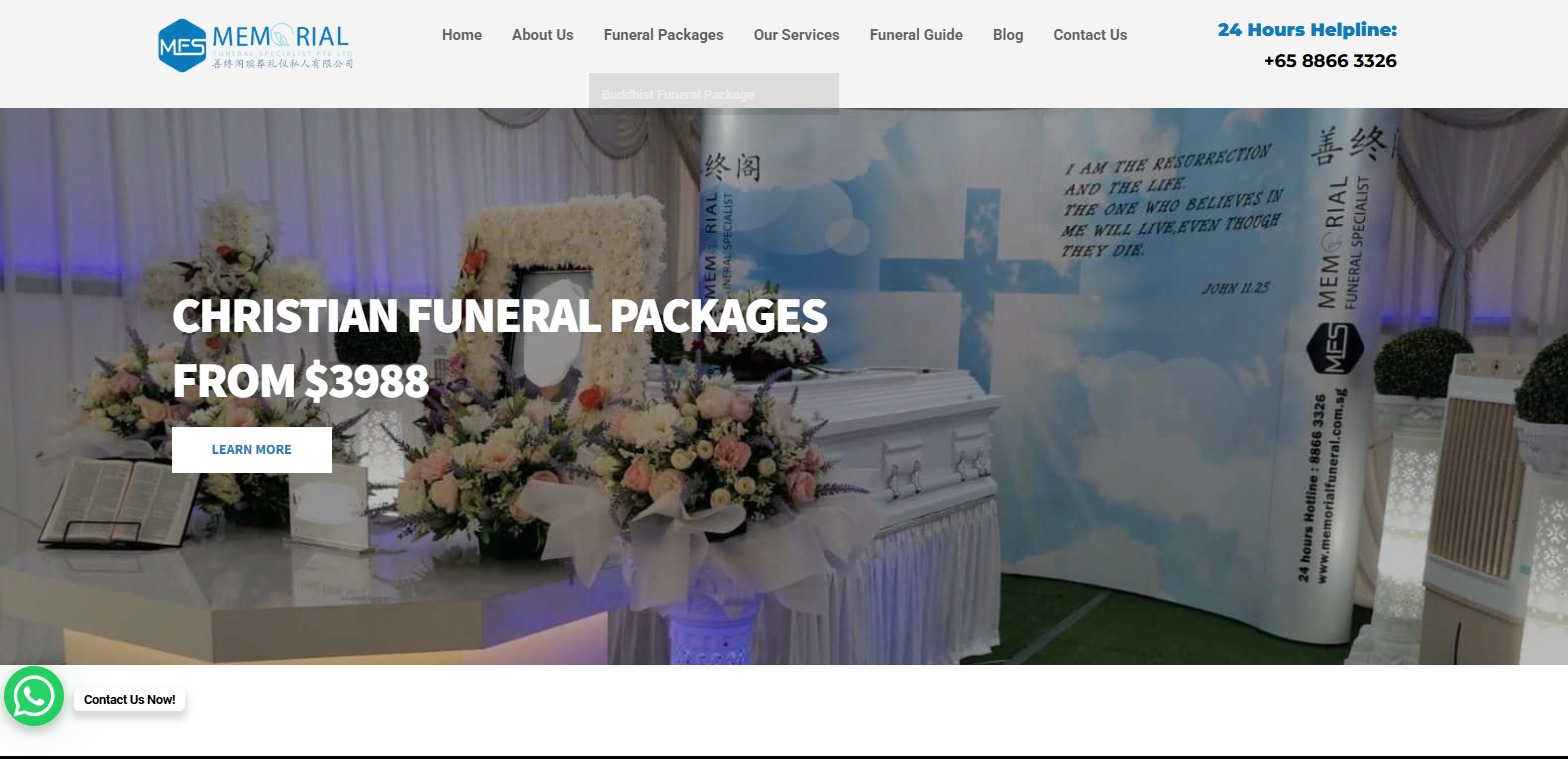 Memorial Funeral Specialist