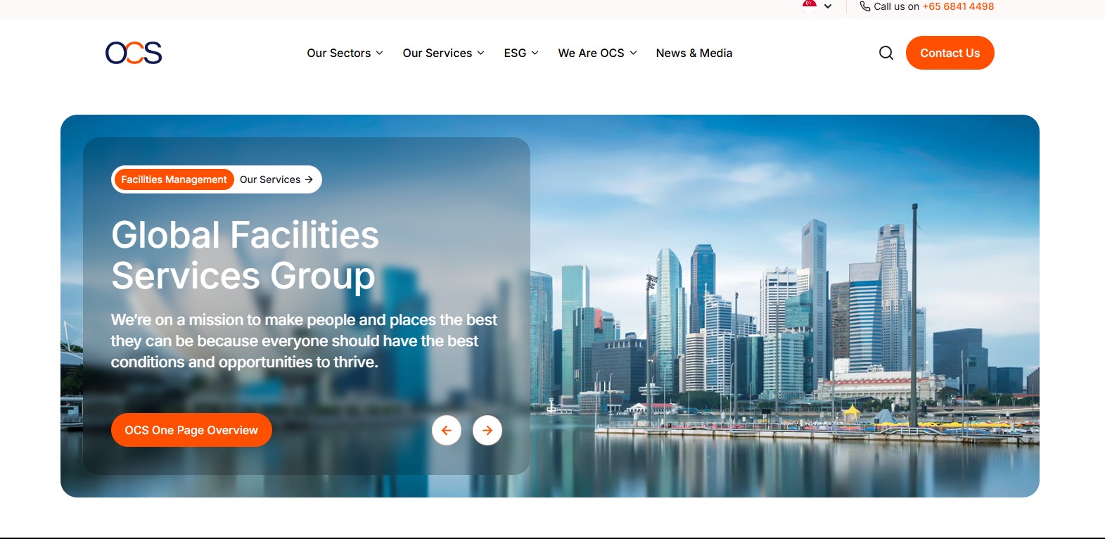OCS Group (S) Facility Services