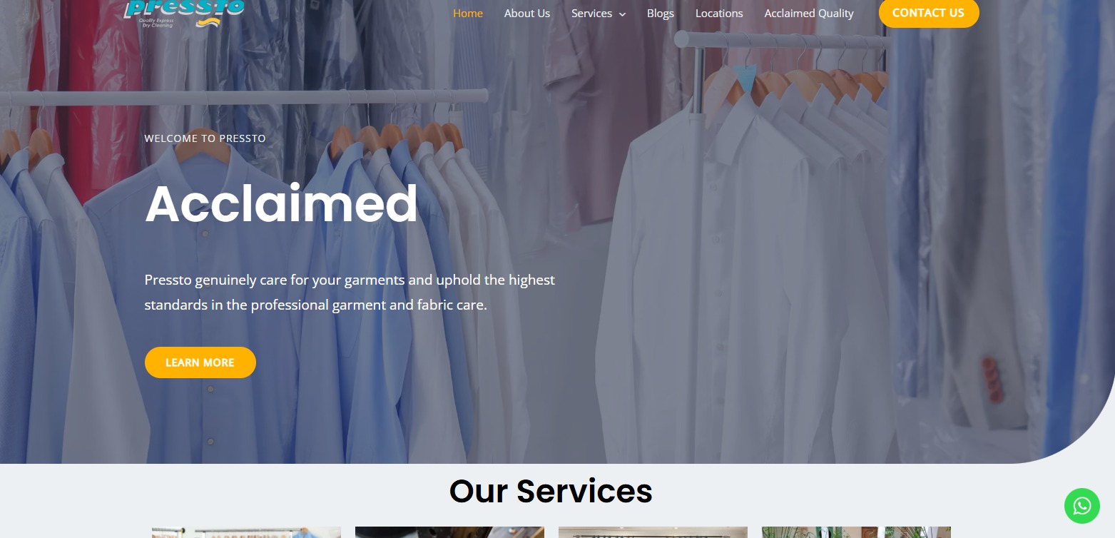 Pressto Asia Dry Cleaning