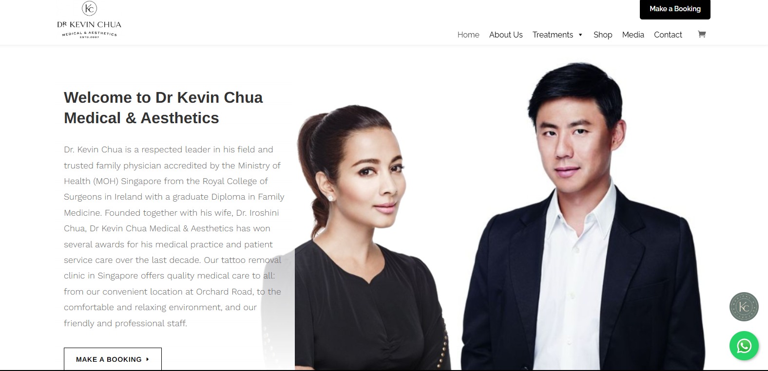 Dr Kevin Chua Medical & Aesthetics