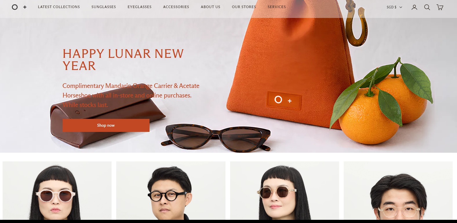 O+ Eyewear Designer Downtown